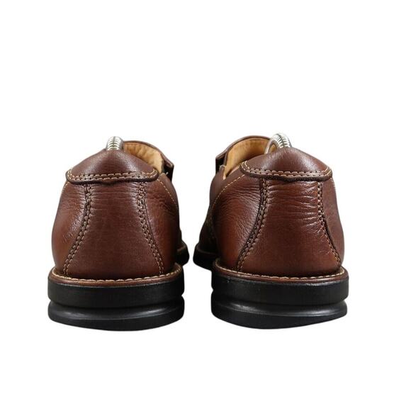 Sandro Moscoloni Shoes Mens 9 Slip On Classic Bike Toe Leather Comfort Flexible main image 16